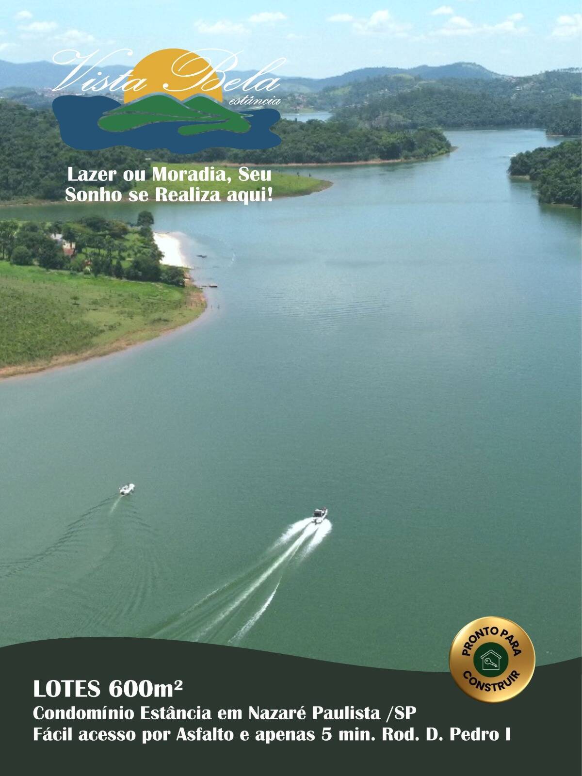 #TR1186 - Terreno em condomínio para Venda em Nazaré Paulista - SP